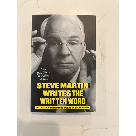 STEVE MARTIN SIGNED AUTOGRAPHED WRITES THE WRITTEN WORD 2025 HC BOOK #3 - Picture 1 of 6
